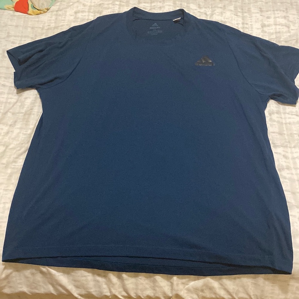 Navy blue adidas short sleeve XL